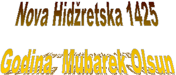 Bajram �erif "Mubarek Olsun" 